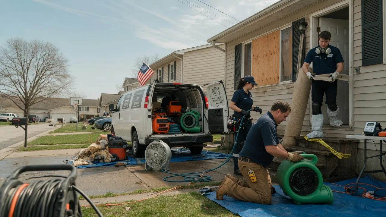 Water Damage Restoration in Stoy, IL near me